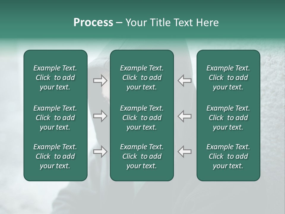 Unemployment Dirty Street PowerPoint Template
