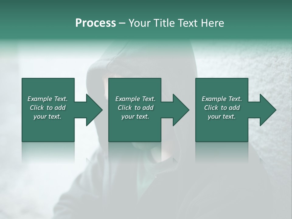 Unemployment Dirty Street PowerPoint Template