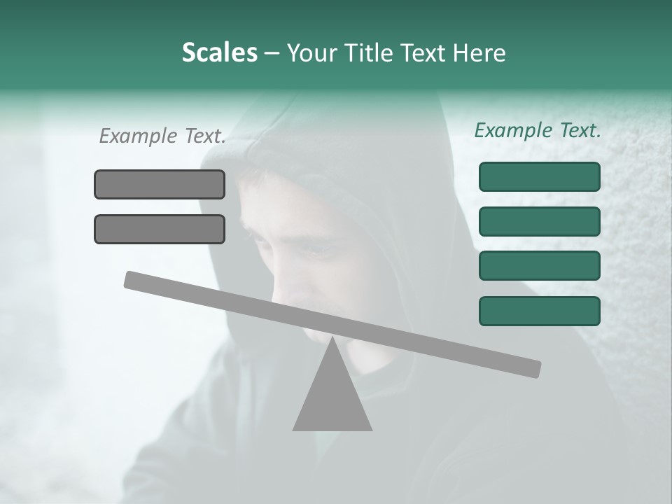 Unemployment Dirty Street PowerPoint Template