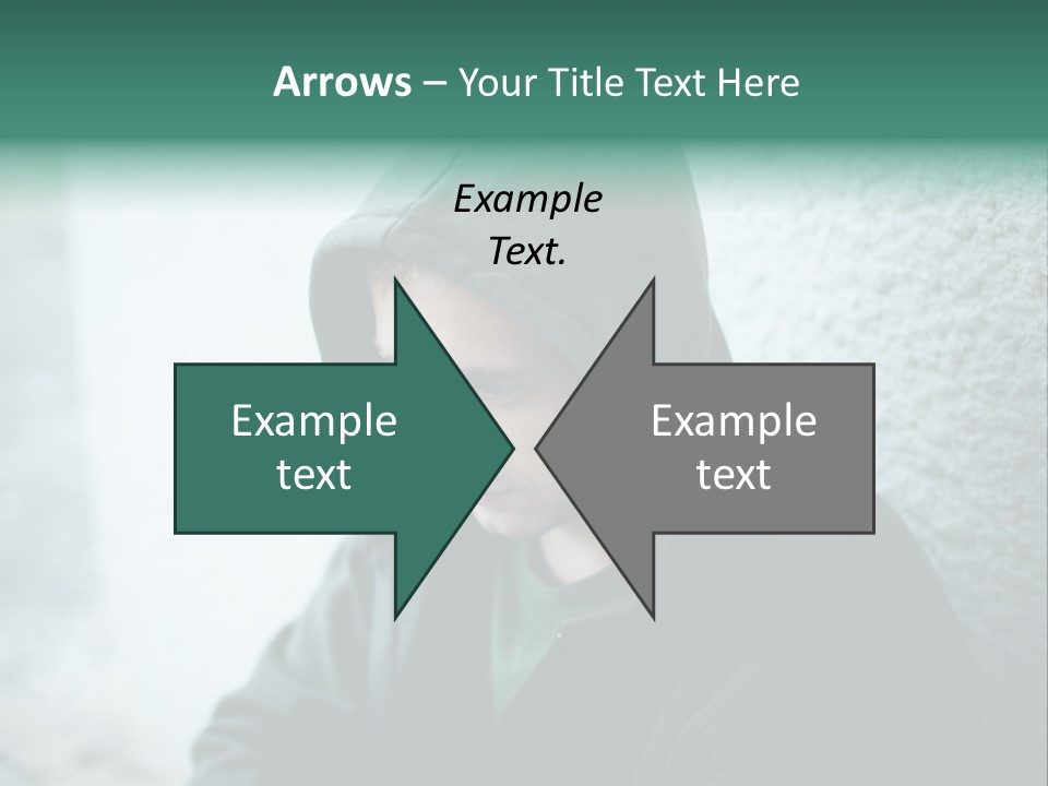 Unemployment Dirty Street PowerPoint Template