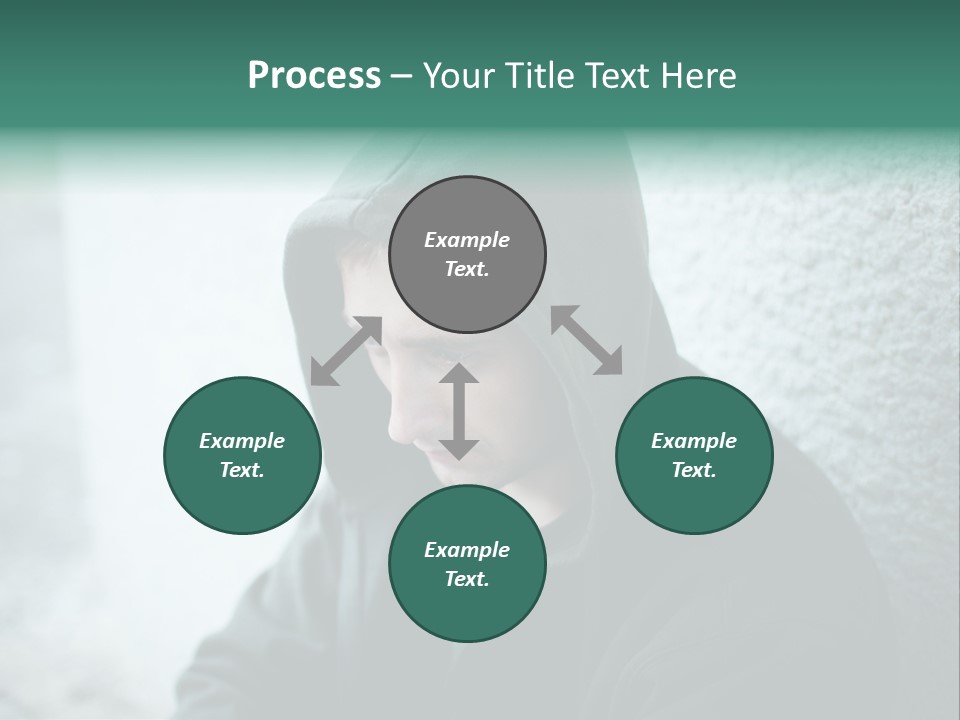 Unemployment Dirty Street PowerPoint Template