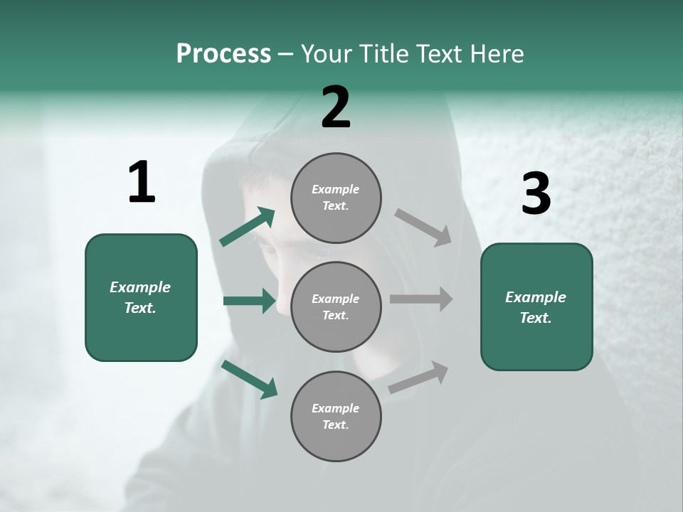 Unemployment Dirty Street PowerPoint Template