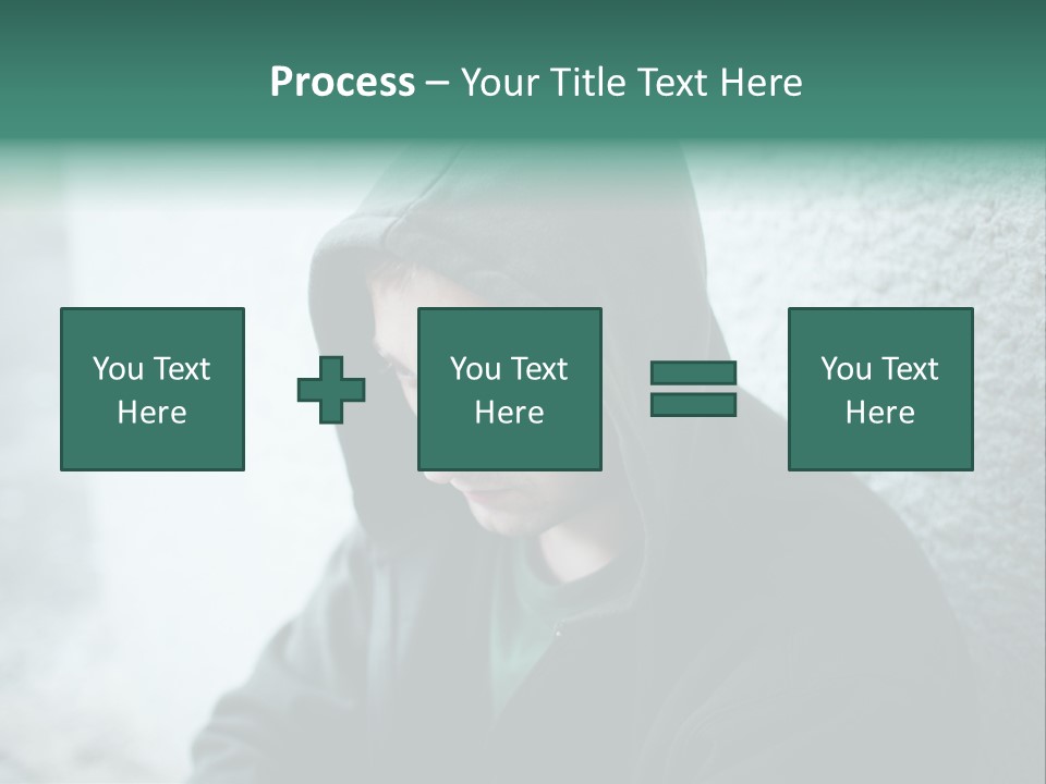 Unemployment Dirty Street PowerPoint Template