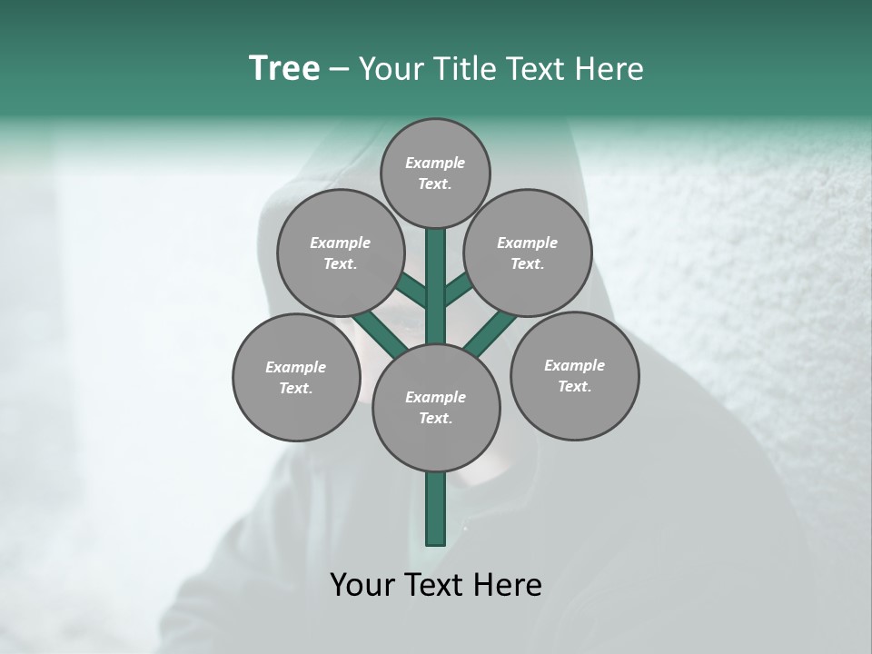 Unemployment Dirty Street PowerPoint Template