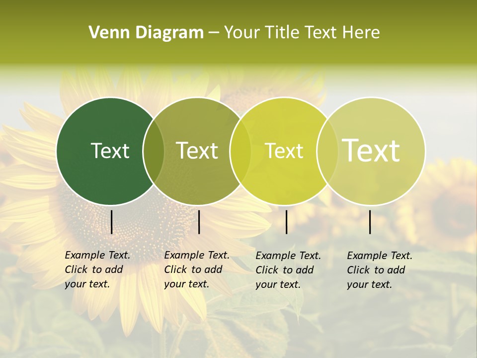 Circle Head Green PowerPoint Template
