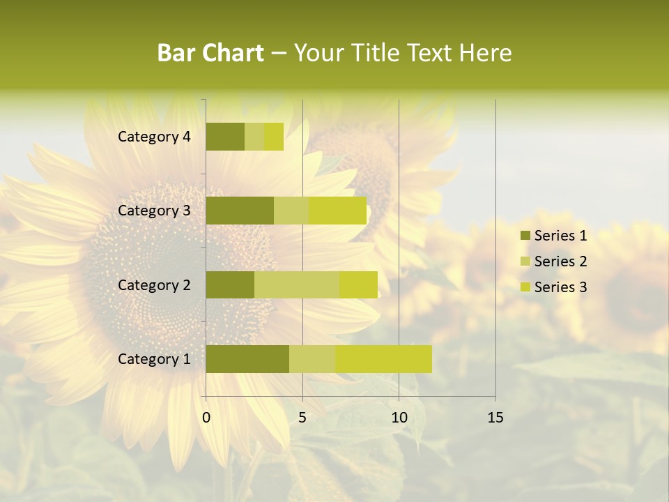 Circle Head Green PowerPoint Template