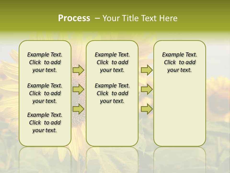 Circle Head Green PowerPoint Template