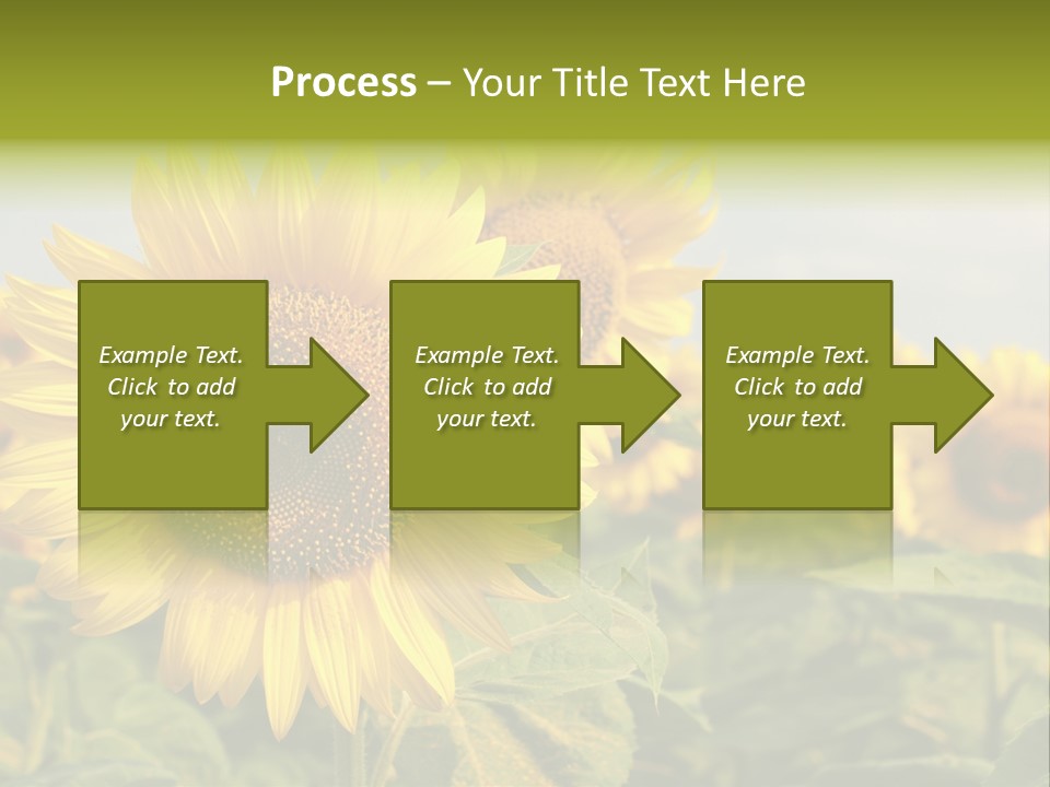 Circle Head Green PowerPoint Template