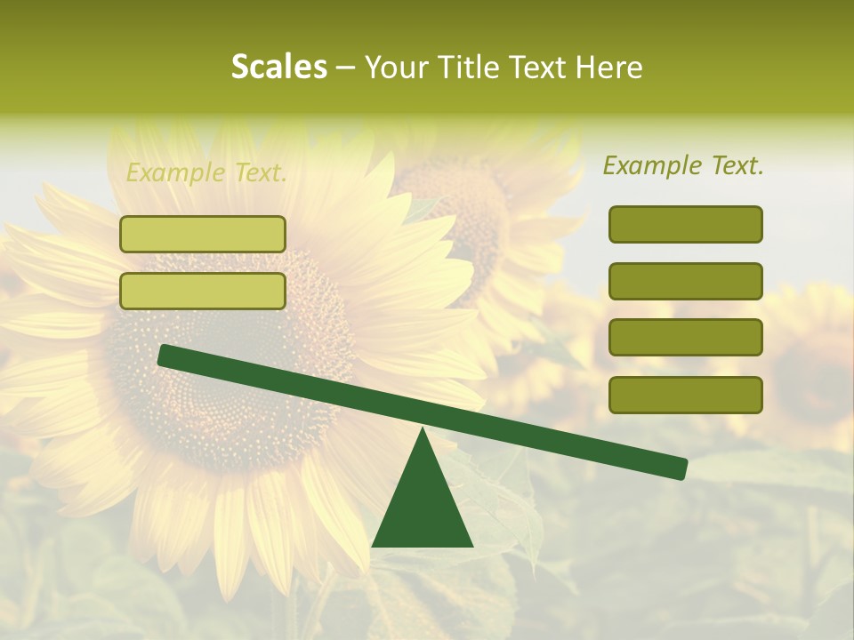 Circle Head Green PowerPoint Template