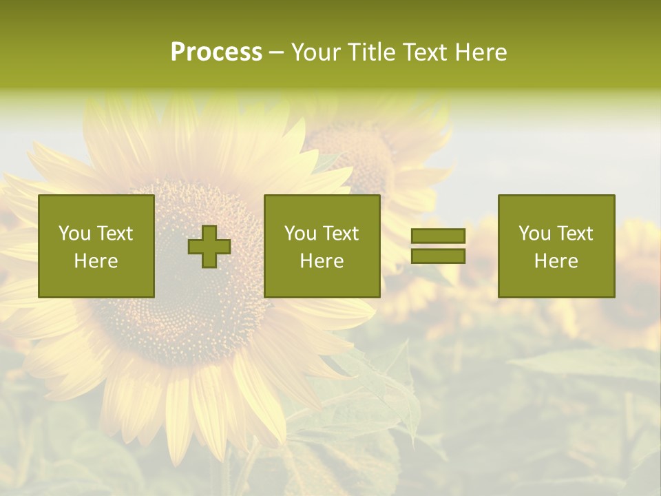 Circle Head Green PowerPoint Template
