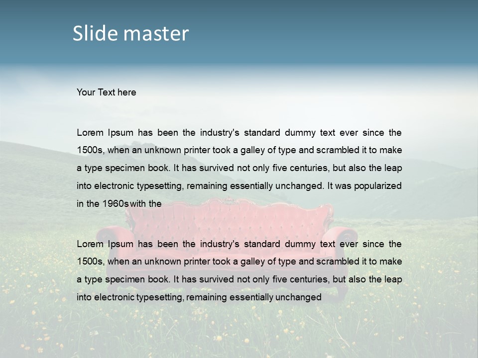 Baroque Real Estate Beautiful PowerPoint Template