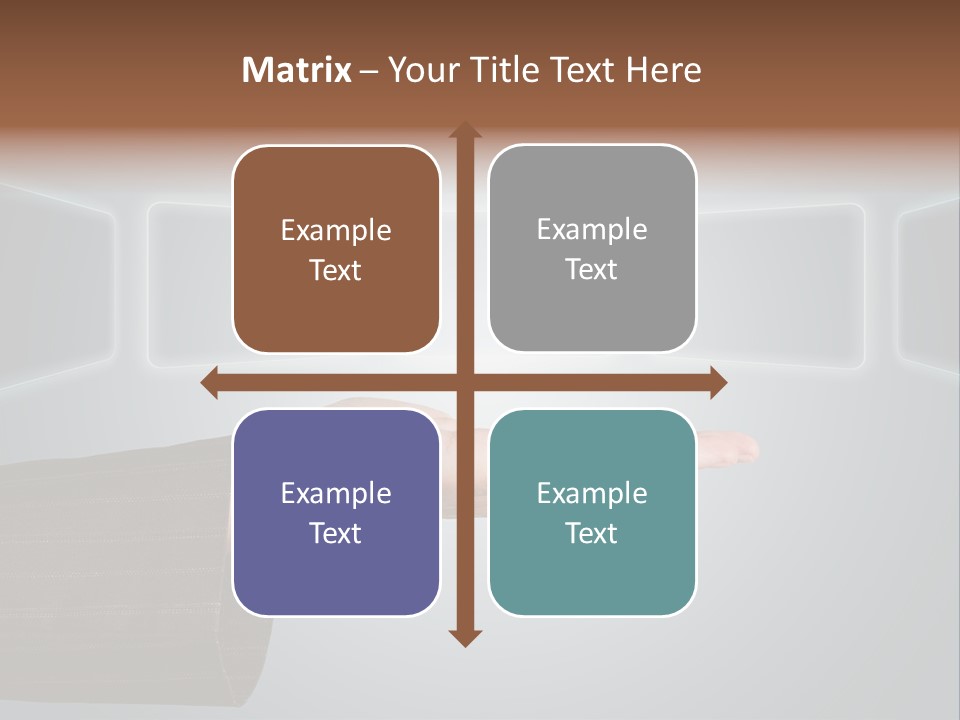 Multimedia Background Effect PowerPoint Template