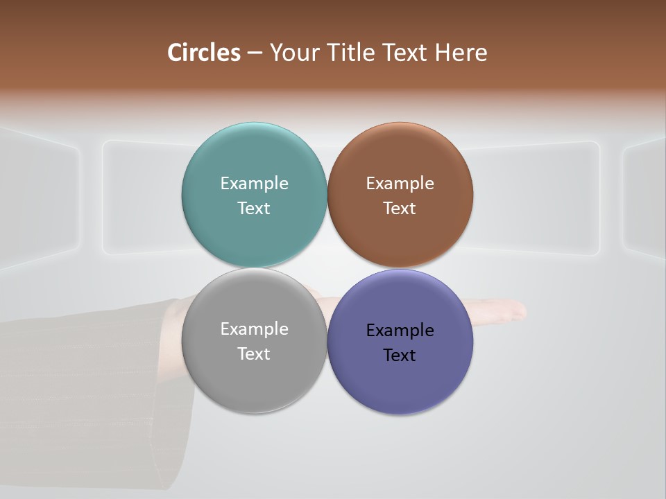 Multimedia Background Effect PowerPoint Template