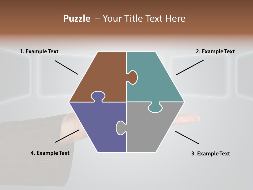 Multimedia Background Effect PowerPoint Template