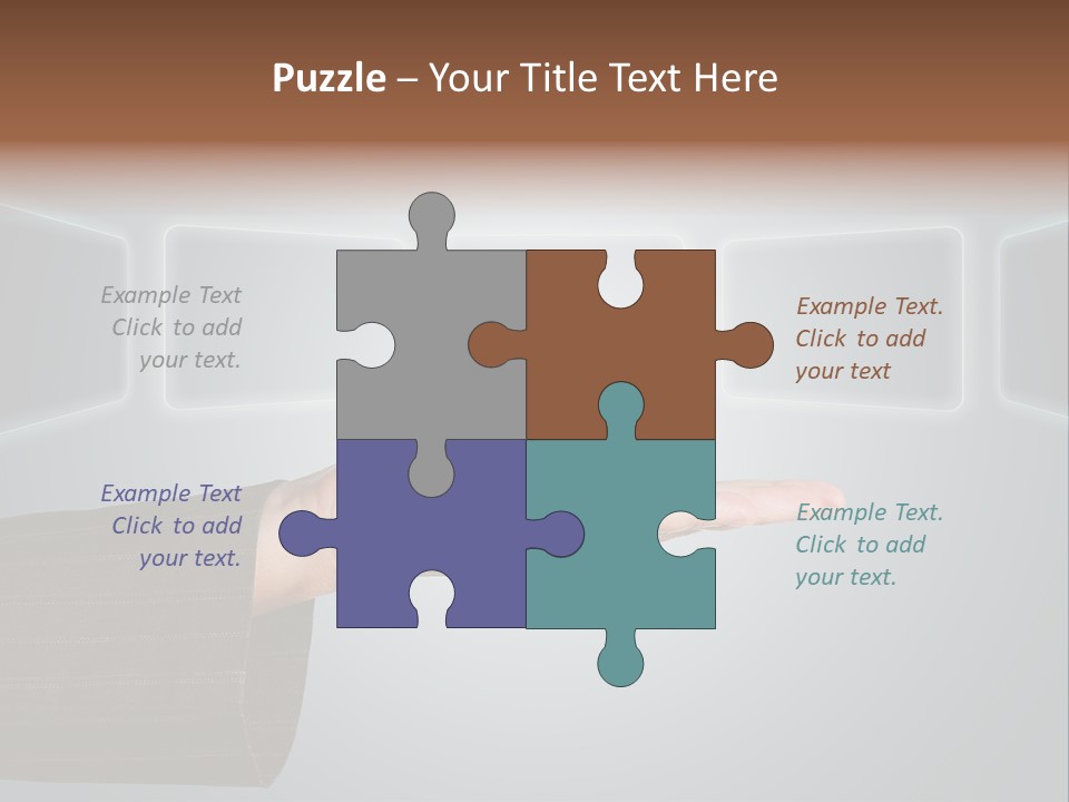 Multimedia Background Effect PowerPoint Template