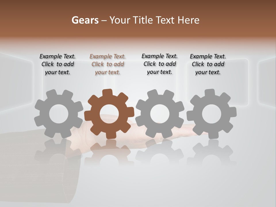 Multimedia Background Effect PowerPoint Template