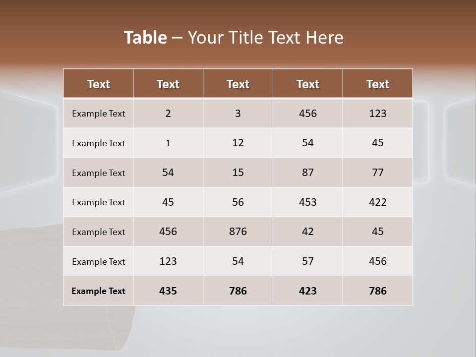 Multimedia Background Effect PowerPoint Template