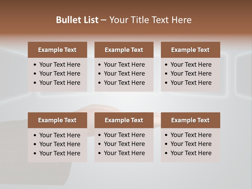 Multimedia Background Effect PowerPoint Template