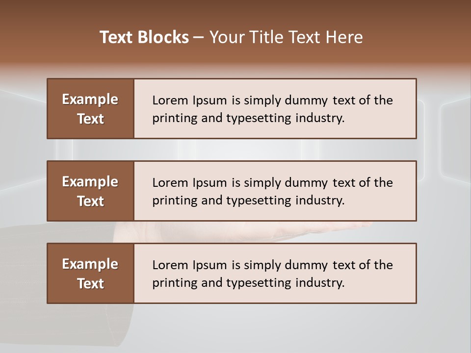 Multimedia Background Effect PowerPoint Template