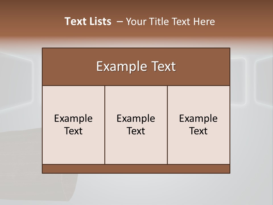 Multimedia Background Effect PowerPoint Template