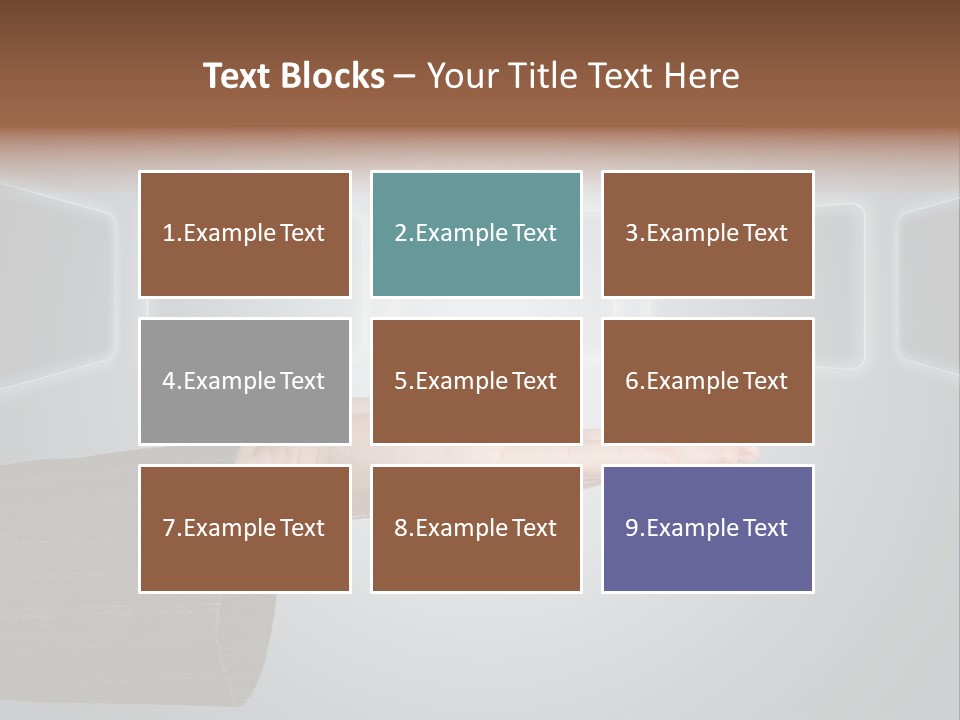 Multimedia Background Effect PowerPoint Template