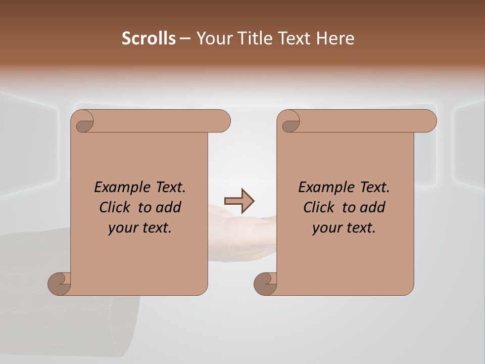 Multimedia Background Effect PowerPoint Template