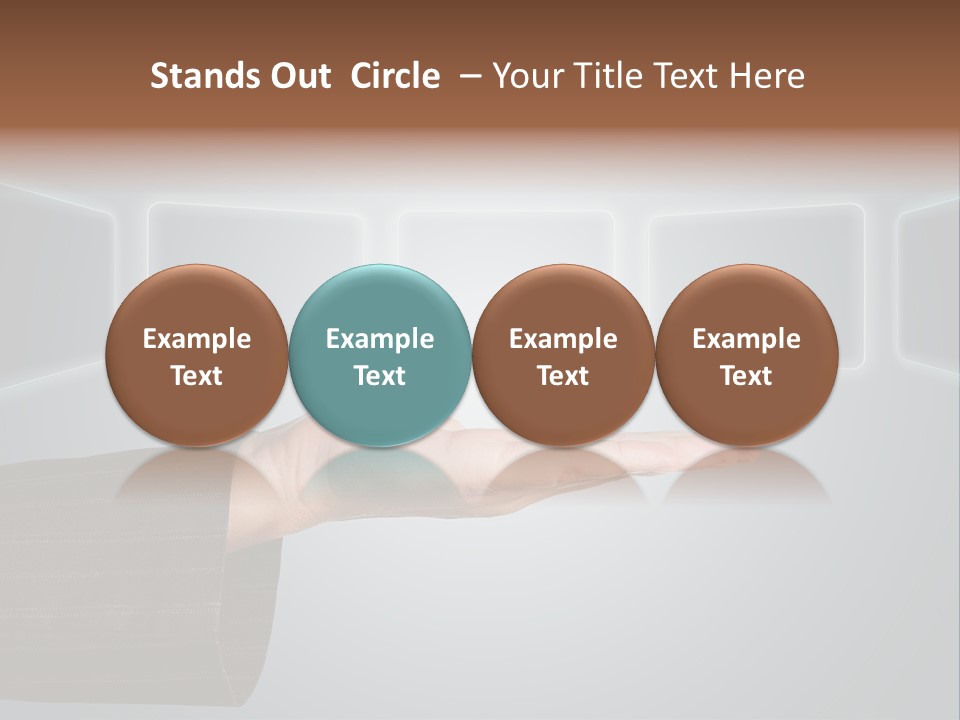 Multimedia Background Effect PowerPoint Template