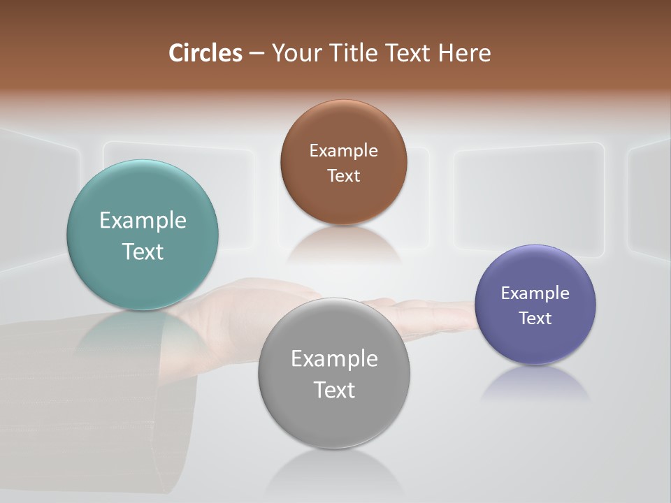 Multimedia Background Effect PowerPoint Template