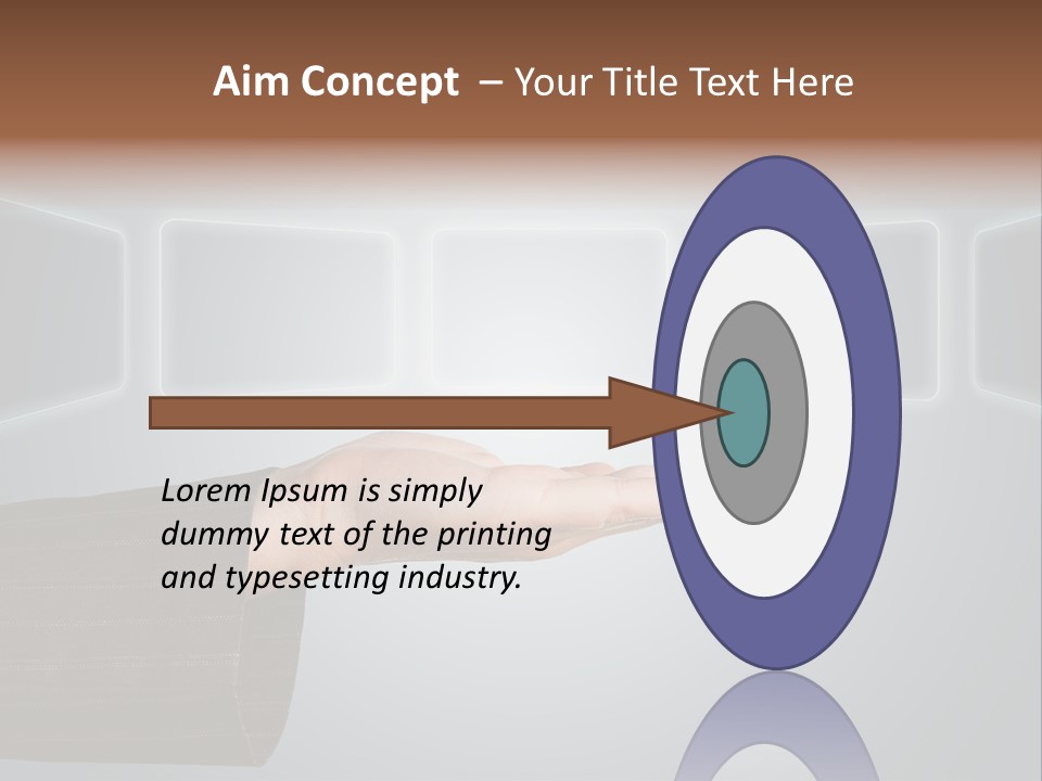 Multimedia Background Effect PowerPoint Template