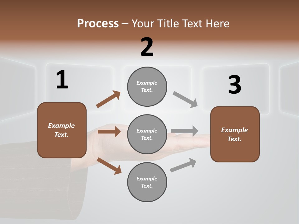 Multimedia Background Effect PowerPoint Template