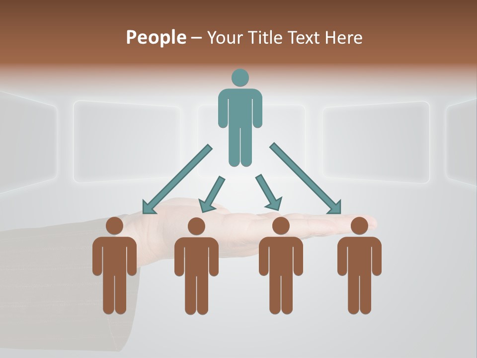 Multimedia Background Effect PowerPoint Template