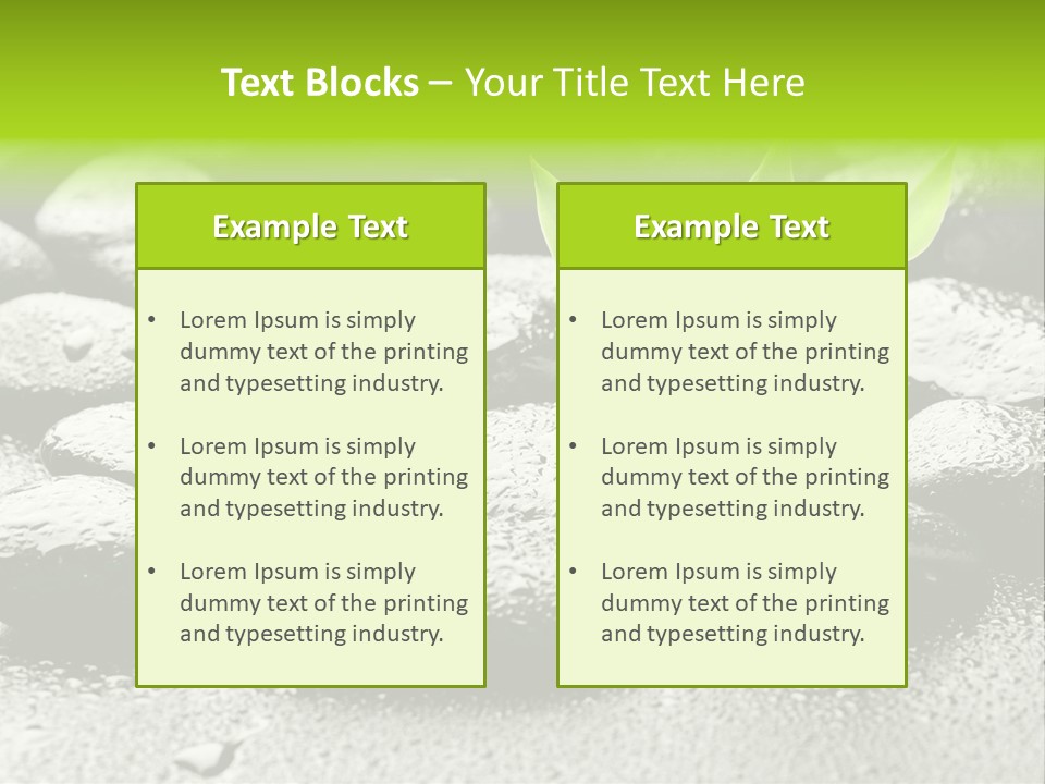 Handful Flora Stability PowerPoint Template