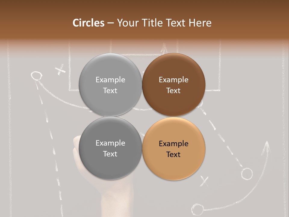 Lesson Diagram Explaining PowerPoint Template