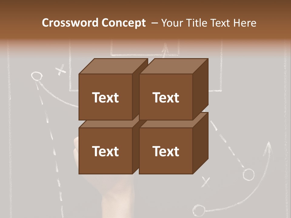 Lesson Diagram Explaining PowerPoint Template