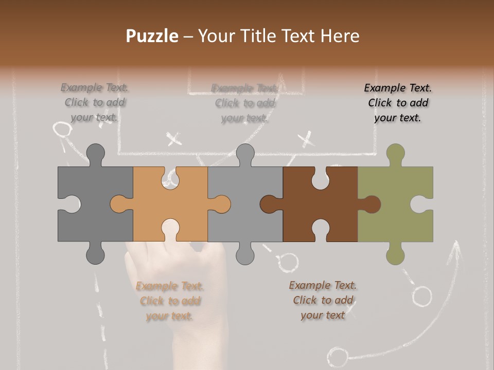 Lesson Diagram Explaining PowerPoint Template