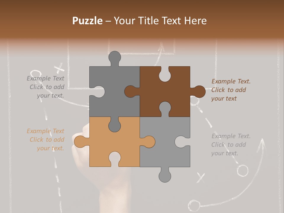 Lesson Diagram Explaining PowerPoint Template