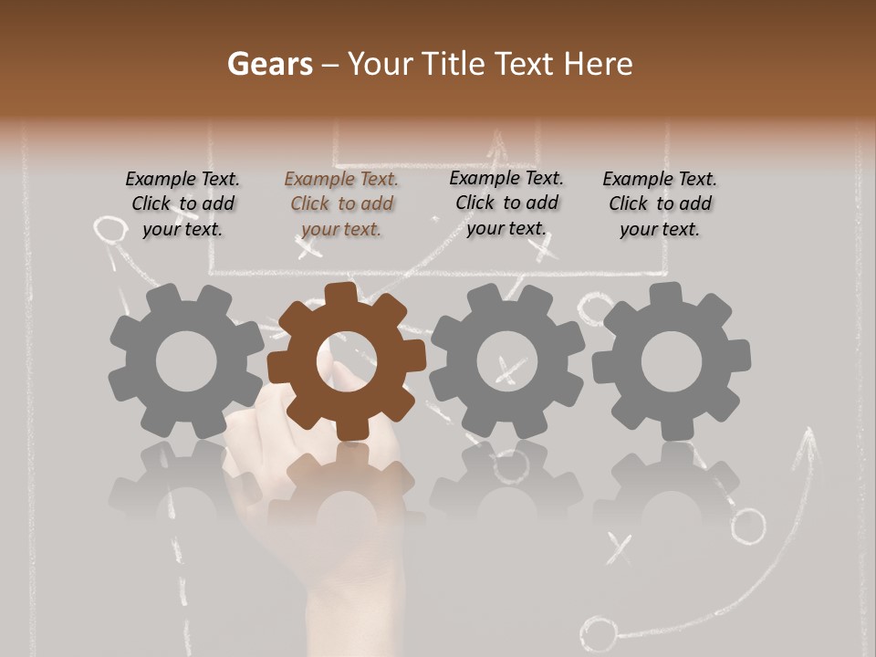 Lesson Diagram Explaining PowerPoint Template