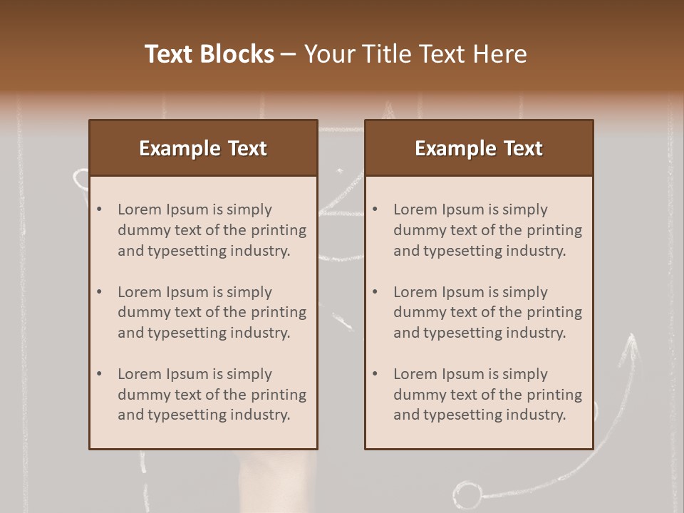 Lesson Diagram Explaining PowerPoint Template