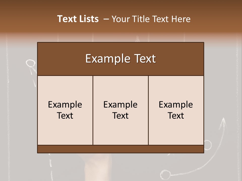 Lesson Diagram Explaining PowerPoint Template