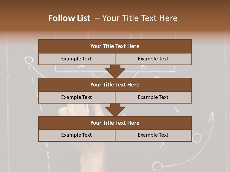 Lesson Diagram Explaining PowerPoint Template