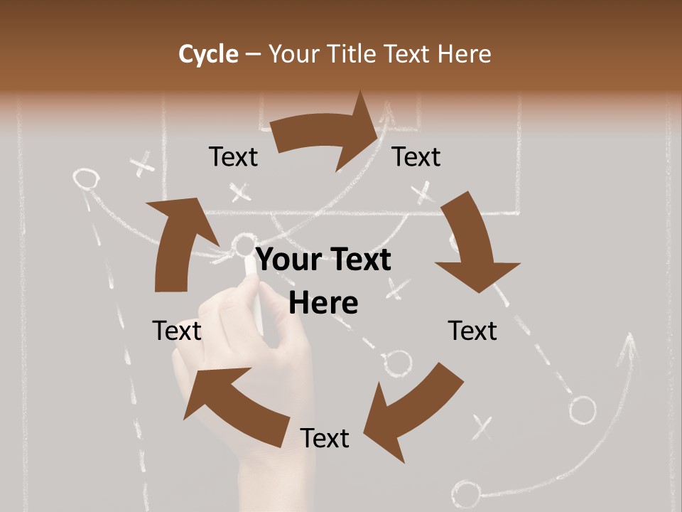 Lesson Diagram Explaining PowerPoint Template