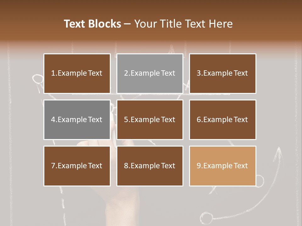 Lesson Diagram Explaining PowerPoint Template