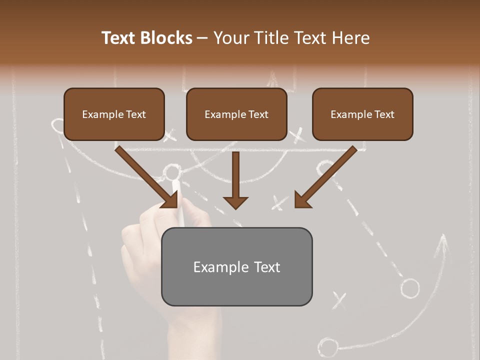 Lesson Diagram Explaining PowerPoint Template