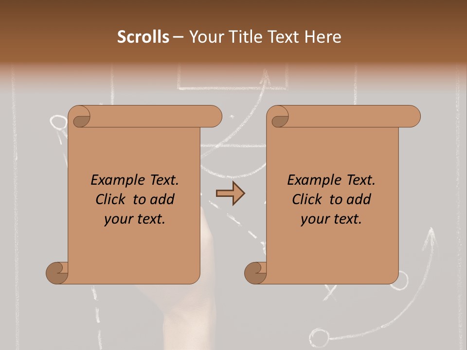 Lesson Diagram Explaining PowerPoint Template