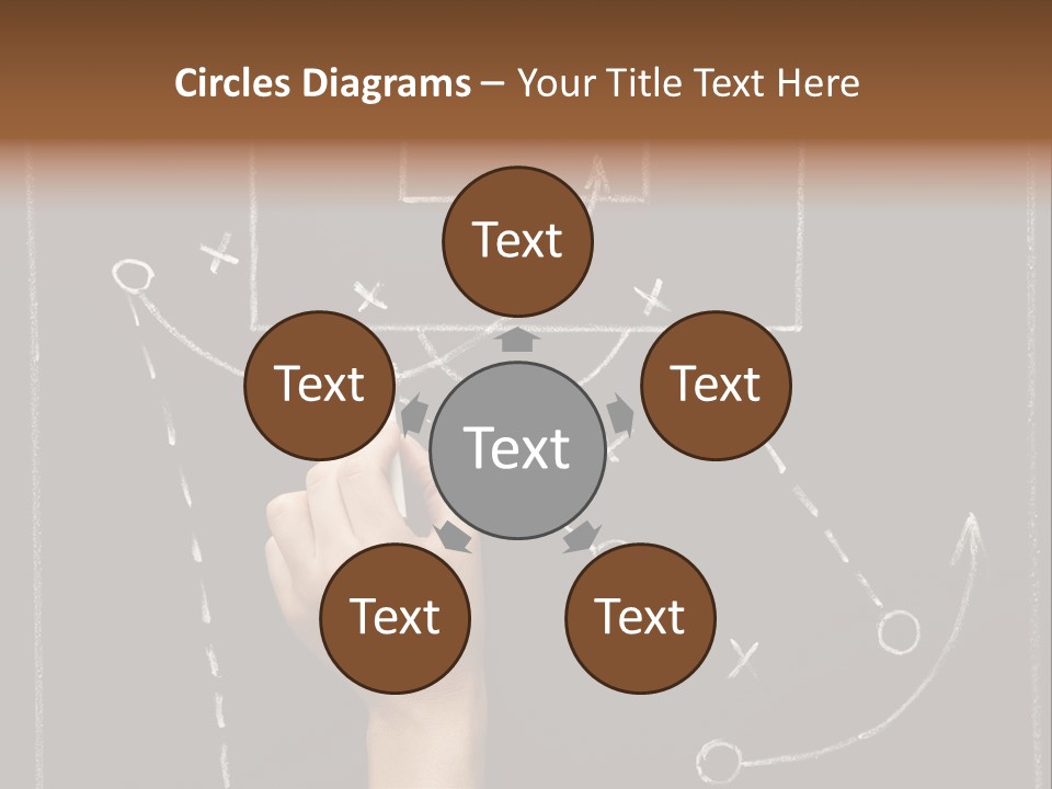 Lesson Diagram Explaining PowerPoint Template
