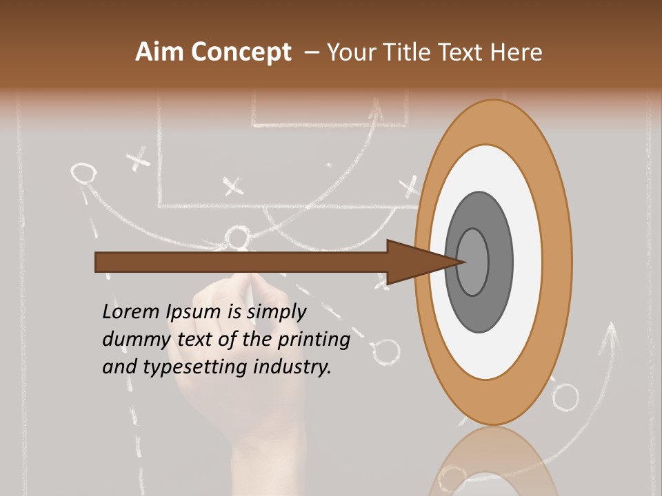 Lesson Diagram Explaining PowerPoint Template