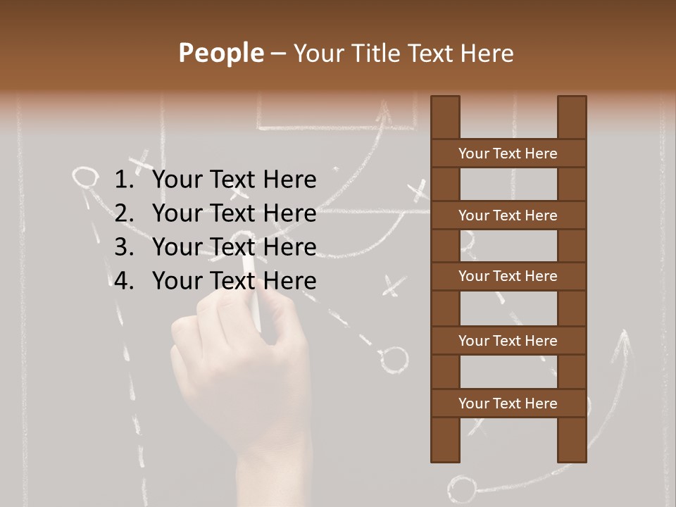 Lesson Diagram Explaining PowerPoint Template