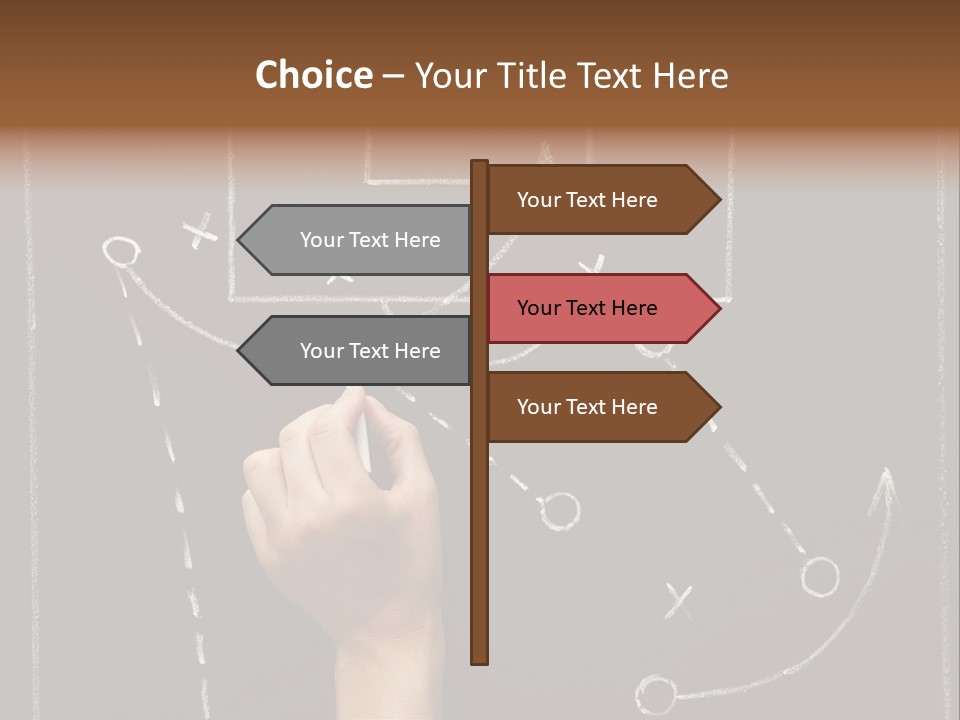 Lesson Diagram Explaining PowerPoint Template