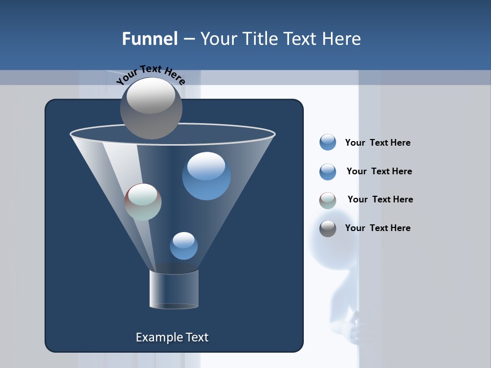 Alone Exit Door PowerPoint Template