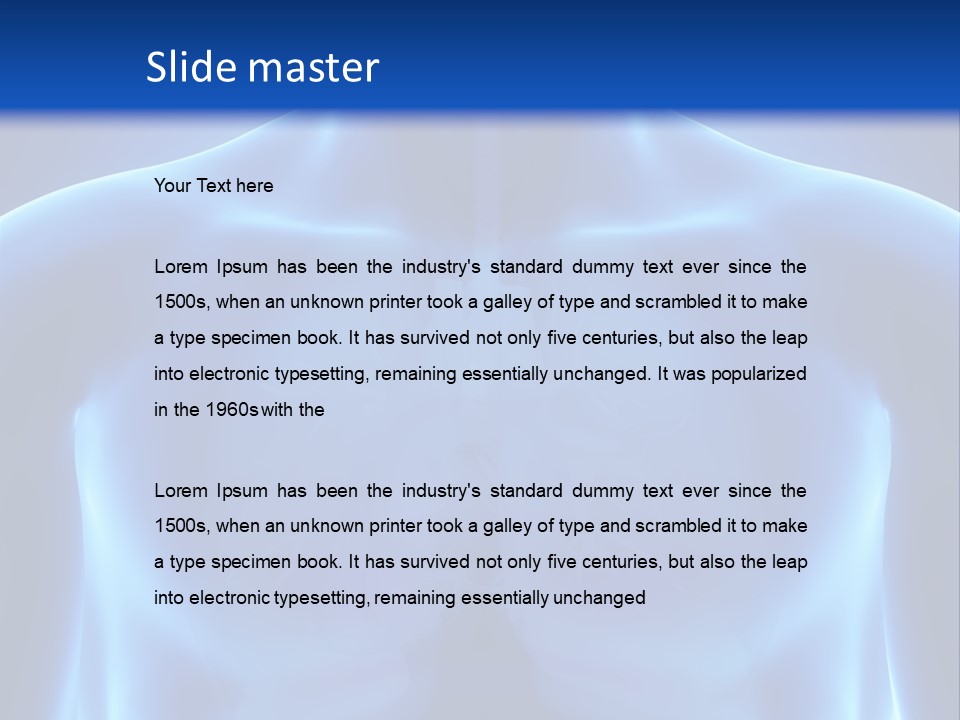 Torso Health Anatomy PowerPoint Template